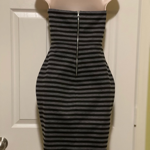 Express Black/Gray Tube Dress - Picture 8 of 8